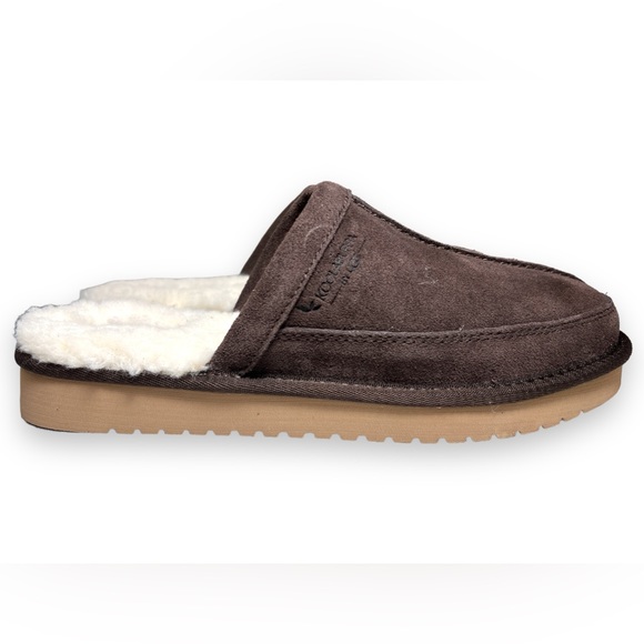 UGG Koolaburra NEW Men's Size 9 Bordon Slipper Scuff Brown Suede No Box - Picture 3 of 8